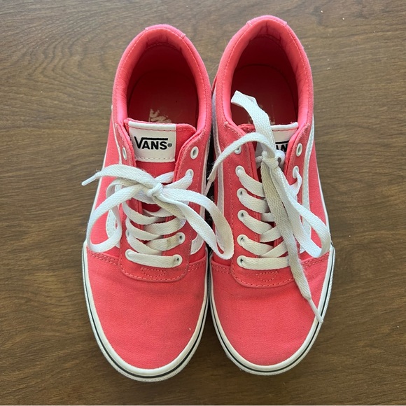 Girls Vans Sneakers pink in size 3 - Picture 4 of 5